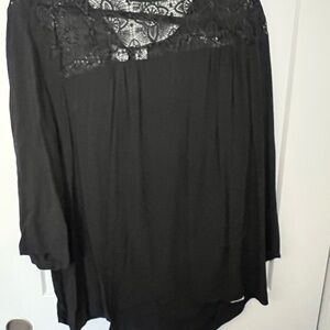 Old Navy Black Lace Women's Blouse